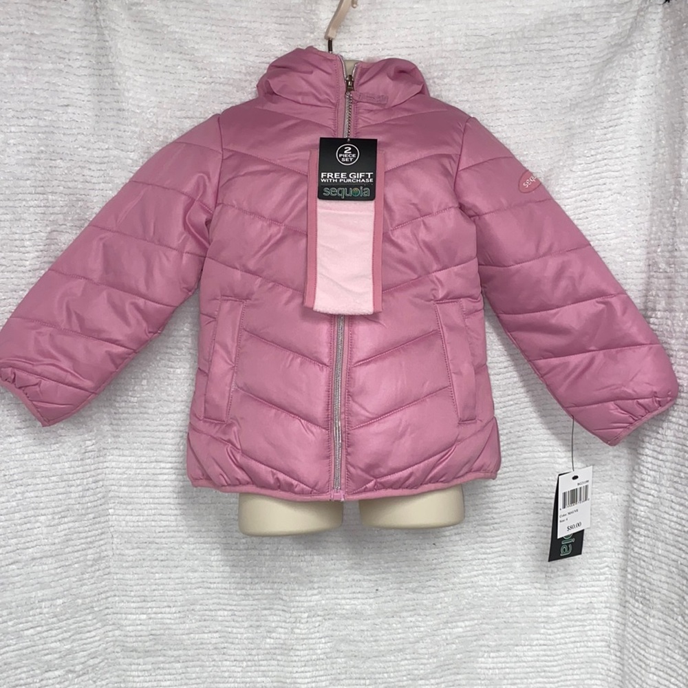 NWT Sequoia girls warm winter coat